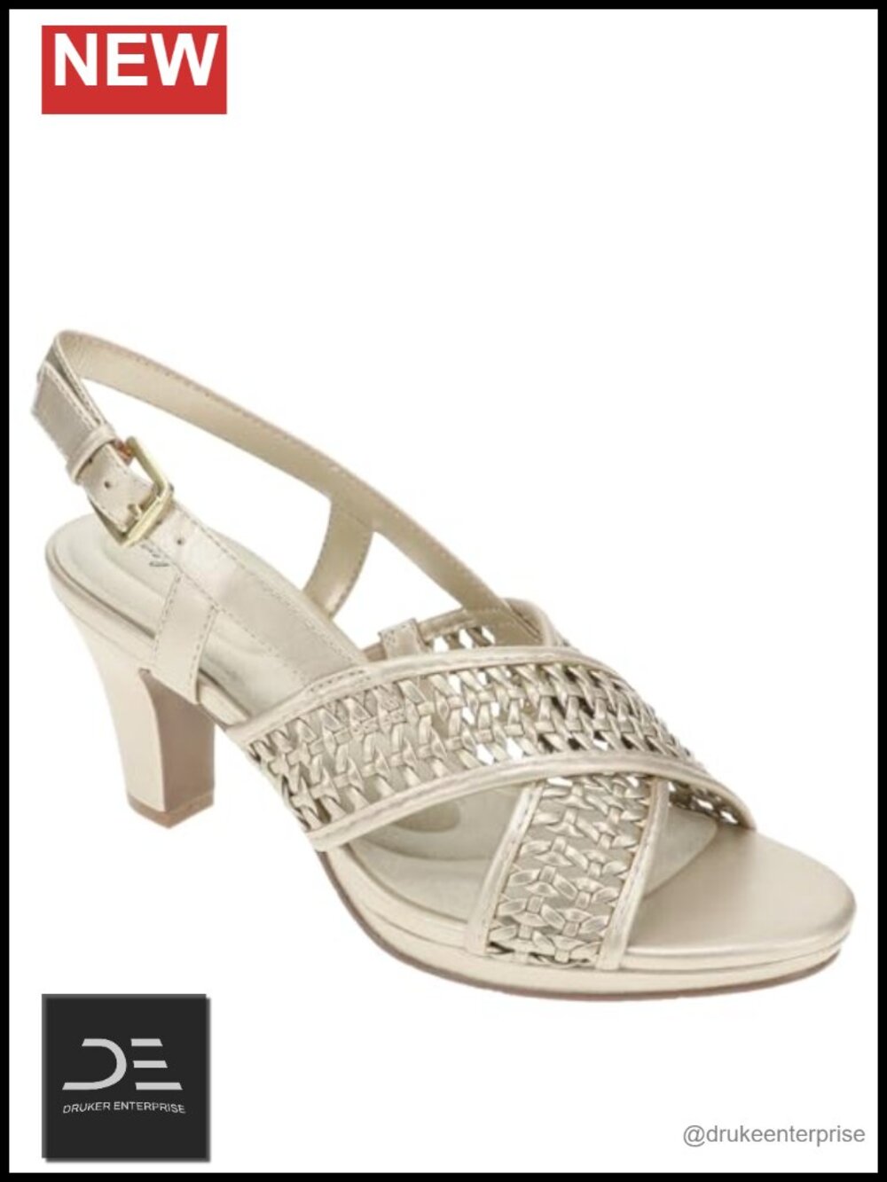 Women's Heeled Sandals 2.25 Inch Dress Heel Comfort